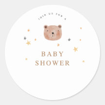 autocollants de baby shower