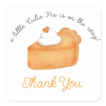 Autocollants de Baby shower Little Cutie Pie