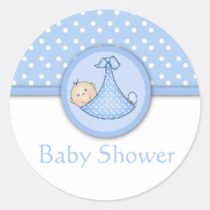 Autocollants de Baby shower personnalisables