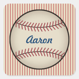 Autocollants de baseball vintage personnalisés