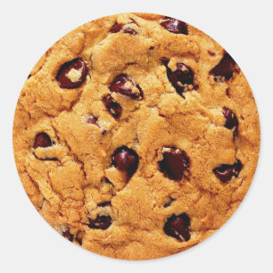 Autocollants de biscuits Choc chip