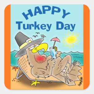 Autocollants de bon thanksgiving