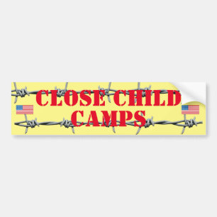 Autocollants de camp de détention d'enfant