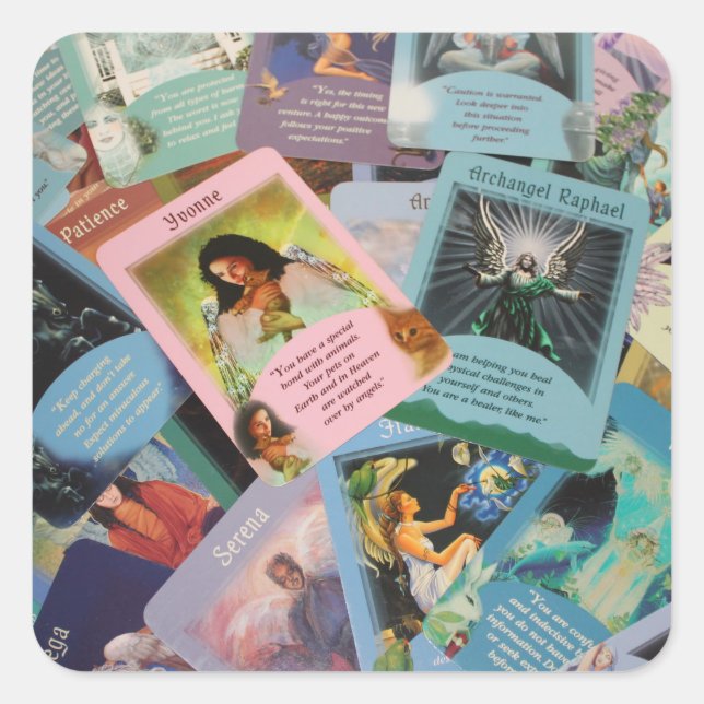 autocollants de cartes tarot (Devant)