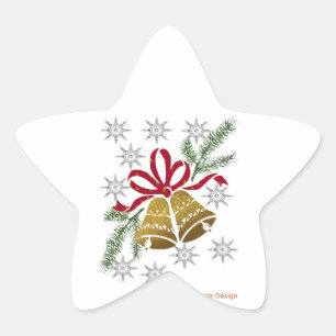 Autocollants de cloche de Noël