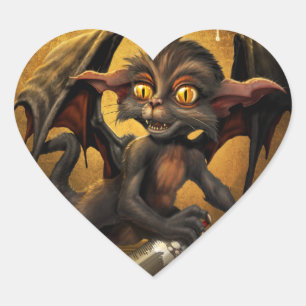 Autocollants de coeur de Maggie