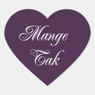 Autocollants de coeur de Tak de gale