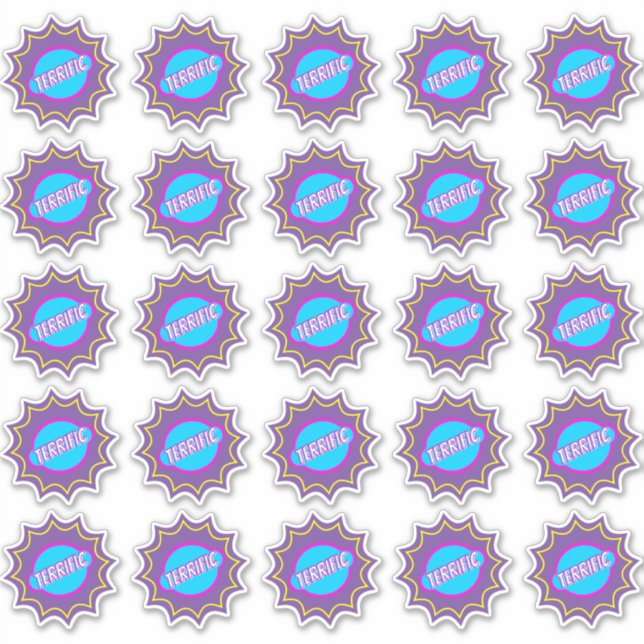 Autocollants de commentaire de récompense pour un  (Devant)