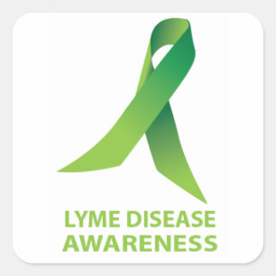 Autocollants de conscience de la maladie de Lyme