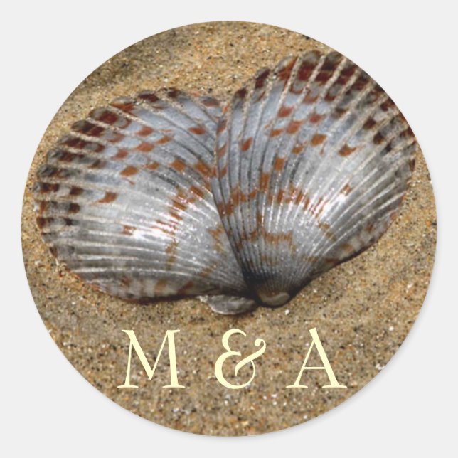 autocollants de coquillage (Devant)