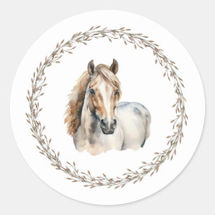 Autocollants de couronne de cheval 