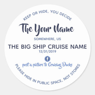 Autocollants de croisière de coutume de canard