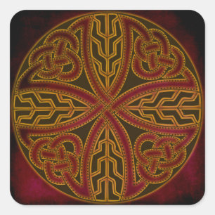 autocollants de croix celtique