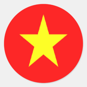 Autocollants de drapeau du Vietnam