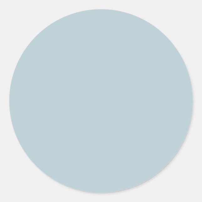 Autocollants de Faveurs Bleu Poussiéreux Noirs | A (Devant)