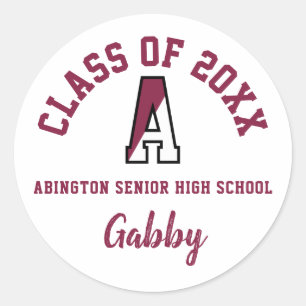 Autocollants de fin d'études Abington Senior High