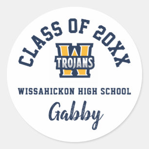 Autocollants de fin d'études Wissahickon High Scho