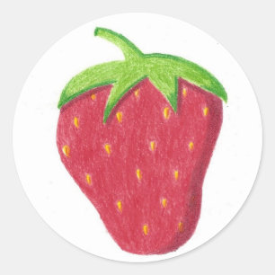 Autocollants de fraise