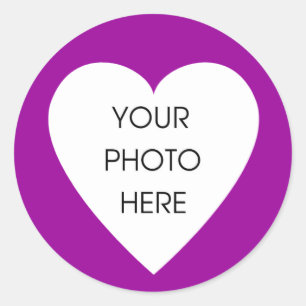Autocollants de frontière de Purple Heart