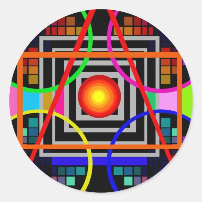 Autocollants de Geometrics (Devant)