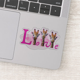 Autocollants de girafe de chibi adorables