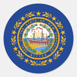 Autocollants de grand joint du New Hampshire
