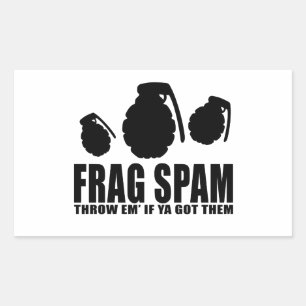Autocollants de grenade de Frag
