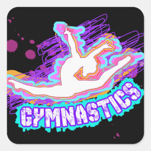 Autocollants de gymnastique personnalisés par