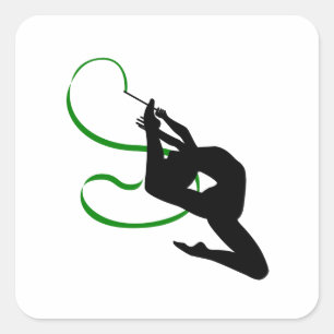 Autocollants de gymnastique rythmique