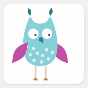 Autocollants de hibou