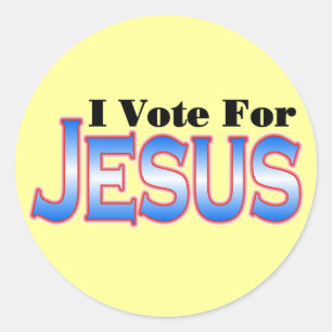 AUTOCOLLANTS de JÉSUS du vote 4
