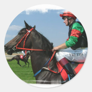 Autocollants de jockey et de cheval