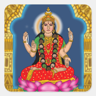 Autocollants de la déesse Bhairavi