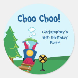 Autocollants de la fête d'anniversaire du petit ga