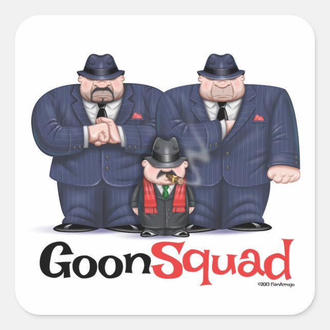 Autocollants de la mafia (Devant)