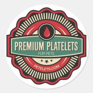 Autocollants de la meilleure qualité de plaquette