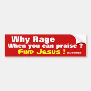 Autocollants de la rage de la route religieuse