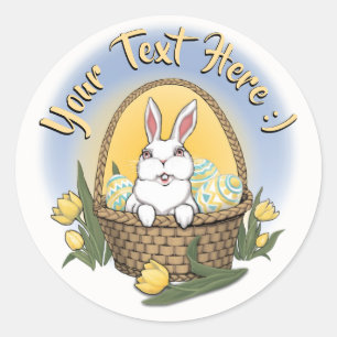 Autocollants de lapin de Pâques Autocollants de Pâ