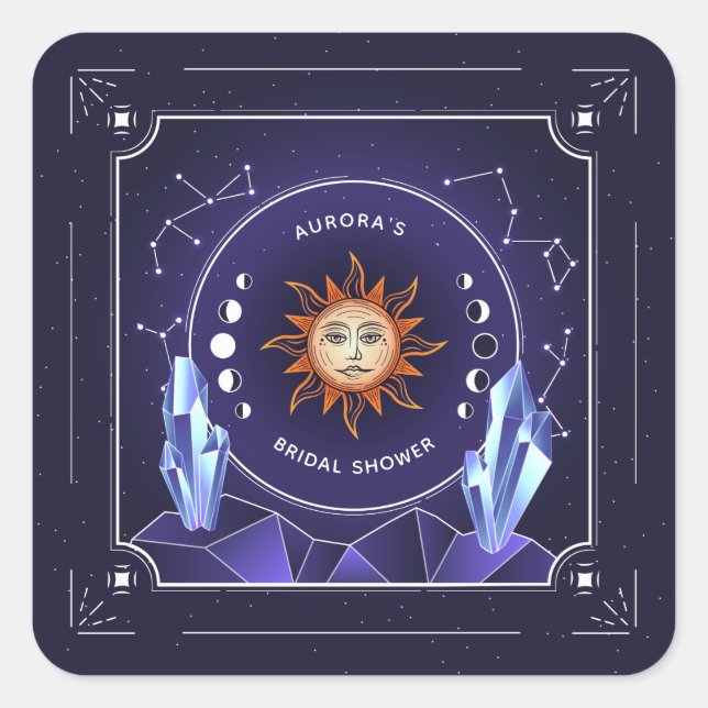 Autocollants de l'événement du soleil mystique (Devant)