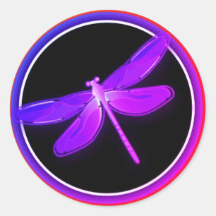 autocollants de libellules