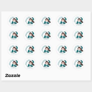 Autocollants de logo Whimsically Writ