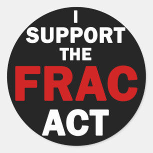 Autocollants de Loi de FRAC (noir)