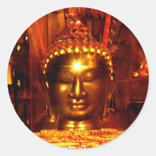 Autocollants de méditation de Bouddha
