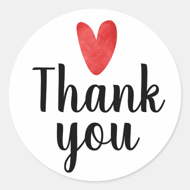 autocollants de Merci (Devant)