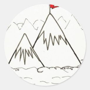 Autocollants de montagnes