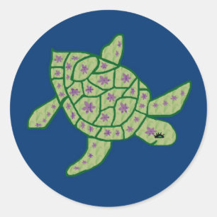Autocollants de Nani Honu (belle tortue de mer)