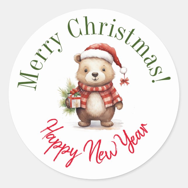 autocollants de Noël (Devant)