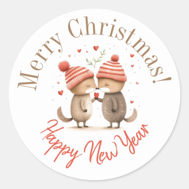 autocollants de Noël (Devant)