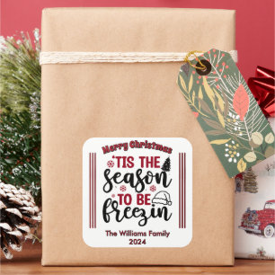 Autocollants de Noël joyeux pour la célébration