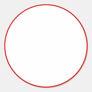 Autocollants de Noël personnalisés avec bordure ro
